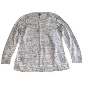 T by Talbots Women's Textured Knit Pullover Size Large
